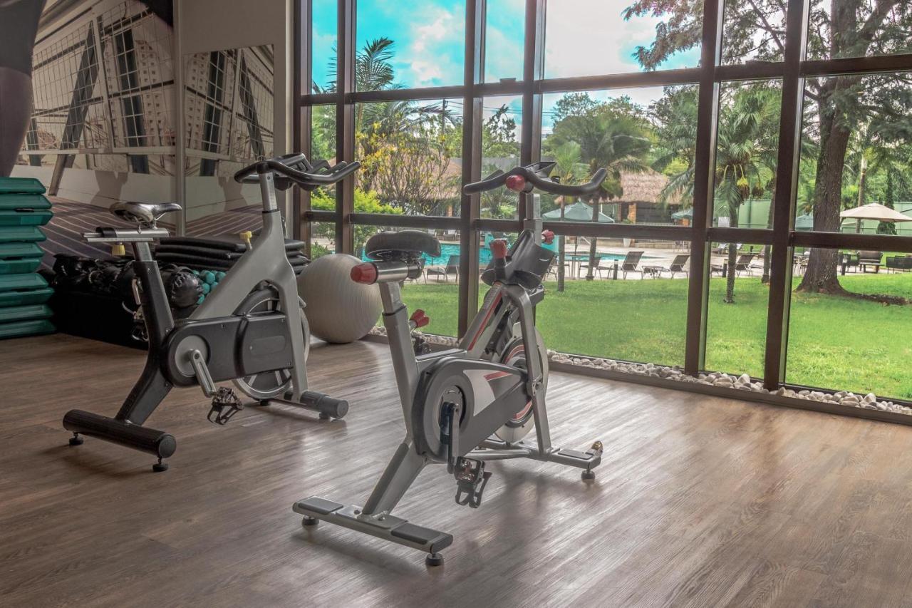상파울로 에어포트 메리어트 호텥 호텔 과룰류스 외부 사진 Indoor cycling bike